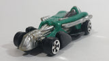 2002 Hot Wheels Saltflat Racer Green Die Cast Toy Car Vehicle McDonald's Happy Meal