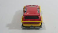 2010 Hot Wheels Hot Tunerz Flight 03 Red with Yellow Trim Die Cast Toy Car Vehicle