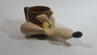 1992 Warner Bros. Looney Tunes Wile E. Coyote Plastic Coffee Cup Mug Cartoon Collectible