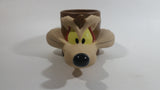 1992 Warner Bros. Looney Tunes Wile E. Coyote Plastic Coffee Cup Mug Cartoon Collectible