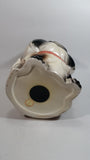 10" Tall Ceramic Bulldog Dog Coin Bank - Made in Taiwan