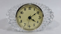 Shannon Crystal Designs of Ireland 24% Lead Hand Crafted Crystal Decorative Clock - Needs a new battery