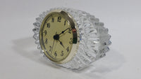 Shannon Crystal Designs of Ireland 24% Lead Hand Crafted Crystal Decorative Clock - Needs a new battery