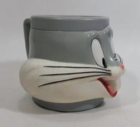 1992 Warner Bros. Looney Tunes Bugs Bunny Plastic Coffee Cup Mug Cartoon Collectible