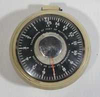 Vintage Airguide Altimeter Airplane Altitude Gauge 0 to 15,000 feet