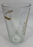 James Bond 007 Tomorrow Never Dies Movie Film 5 3/4" Tall PP7 Yellow Gun Drinking Glass Collectible