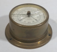 Shortland Smiths British Made Barometer Instrumentation Gauge with Cracked Lens For Repair or Parts