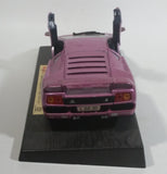 1995 Maisto Lamborghini Diablo SE Special Edition Pink Purple 1/18 Scale Die Cast Exotic Dream Car Vehicle Model