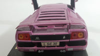 1995 Maisto Lamborghini Diablo SE Special Edition Pink Purple 1/18 Scale Die Cast Exotic Dream Car Vehicle Model