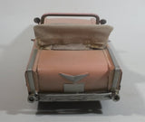 Chevy Bel Air Convertible Pressed Steel Light Salmon Pink Hand Painted Decorative Classic Car Model 11 1/2" Long