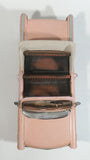 Chevy Bel Air Convertible Pressed Steel Light Salmon Pink Hand Painted Decorative Classic Car Model 11 1/2" Long