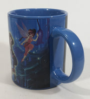 2008 Walt Disney Tinkerbell Fairy Blue Ceramic Coffee Mug