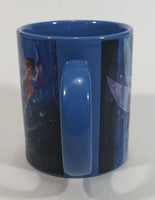 2008 Walt Disney Tinkerbell Fairy Blue Ceramic Coffee Mug