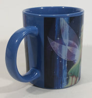 2008 Walt Disney Tinkerbell Fairy Blue Ceramic Coffee Mug