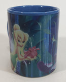 2008 Walt Disney Tinkerbell Fairy Blue Ceramic Coffee Mug