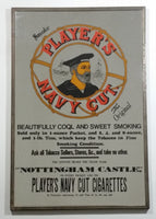 Player's Navy Cut Cigarettes The Original Nottingham Castle Metal Framed Advertising Mirror Tobacciana Collectible