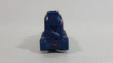 Unknown Brand Red Blue White Cement Mixer Truck Die Cast Toy Car Vehicle