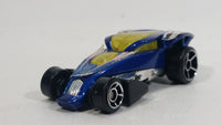 2006 Hot Wheels Brutalistic Blue Die Cast Toy Car Vehicle McDonalds Happy Meal with Pop Up Rear End