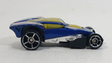 2006 Hot Wheels Brutalistic Blue Die Cast Toy Car Vehicle McDonalds Happy Meal with Pop Up Rear End