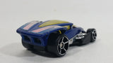 2006 Hot Wheels Brutalistic Blue Die Cast Toy Car Vehicle McDonalds Happy Meal with Pop Up Rear End