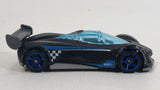 2013 Hot Wheels World Race Mazda Furai Black Die Cast Toy Concept Car Vehicle