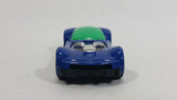 2009 Hot Wheels Ballistik Blue and Green Die Cast Toy Car Vehicle McDonald's Happy Meal