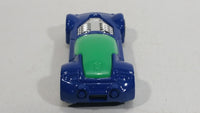 2009 Hot Wheels Ballistik Blue and Green Die Cast Toy Car Vehicle McDonald's Happy Meal