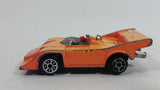 Rare Vintage TinToys Porsche Audi Orange "STP" W.T. 504 Die Cast Toy Race Car Vehicle - Hong Kong