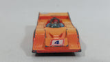 Rare Vintage TinToys Porsche Audi Orange "STP" W.T. 504 Die Cast Toy Race Car Vehicle - Hong Kong