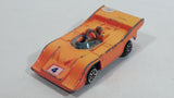 Rare Vintage TinToys Porsche Audi Orange "STP" W.T. 504 Die Cast Toy Race Car Vehicle - Hong Kong