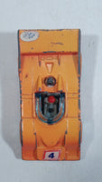 Rare Vintage TinToys Porsche Audi Orange "STP" W.T. 504 Die Cast Toy Race Car Vehicle - Hong Kong