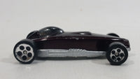 1999 Hot Wheels Street Raptor Maroon Dark Red Die Cast Toy Car - McDonald's Happy Meal 13/16