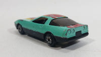 Yatming Chevrolet Corvette C4 Light Blue No. 809 Die Cast Toy Car Vehicle