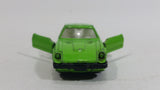 Vintage Nissan Fairlady 280Z-T Lime Green Die Cast Toy Car Vehicle with Opening Doors - Hong Kong