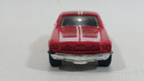 2010 Hot Wheels Night Burnerz 1967 Ford Mustang Red Die Cast Toy Muscle Car Vehicle