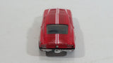 2010 Hot Wheels Night Burnerz 1967 Ford Mustang Red Die Cast Toy Muscle Car Vehicle