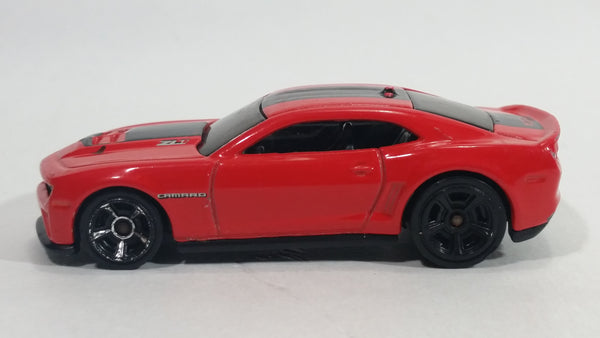 2012 Hot Wheels '12 Camaro ZL-1 Red Die Cast Toy Car Vehicle