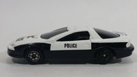 Yatming 1993 Camaro No. 828 Police Officer Cop White Black Die Cast Toy Car Emergency Rescue Vehicle