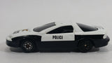 Yatming 1993 Camaro No. 828 Police Officer Cop White Black Die Cast Toy Car Emergency Rescue Vehicle