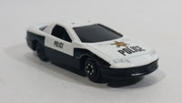 Yatming 1993 Camaro No. 828 Police Officer Cop White Black Die Cast Toy Car Emergency Rescue Vehicle