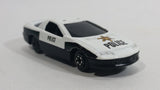 Yatming 1993 Camaro No. 828 Police Officer Cop White Black Die Cast Toy Car Emergency Rescue Vehicle