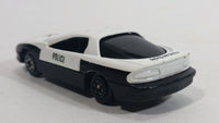 Yatming 1993 Camaro No. 828 Police Officer Cop White Black Die Cast Toy Car Emergency Rescue Vehicle