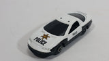 Yatming 1993 Camaro No. 828 Police Officer Cop White Black Die Cast Toy Car Emergency Rescue Vehicle