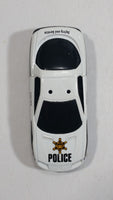 Yatming 1993 Camaro No. 828 Police Officer Cop White Black Die Cast Toy Car Emergency Rescue Vehicle