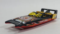 2015 Hot Wheels City Rescue H2GO Black Red Gold Die Cast Toy Speed Boat Watercraft Vehicle