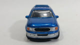 Motor Max Super Wheels Ford Expedition No. 6021 Blue Die Cast Toy Car SUV Vehicle