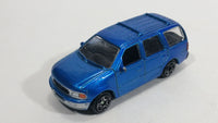 Motor Max Super Wheels Ford Expedition No. 6021 Blue Die Cast Toy Car SUV Vehicle