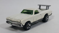 2000 Hot Wheels First Editions 68 El Camino Pearl White Die Cast Toy Muscle Car Vehicle