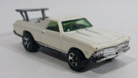 2000 Hot Wheels First Editions 68 El Camino Pearl White Die Cast Toy Muscle Car Vehicle