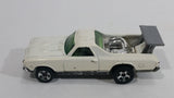 2000 Hot Wheels First Editions 68 El Camino Pearl White Die Cast Toy Muscle Car Vehicle